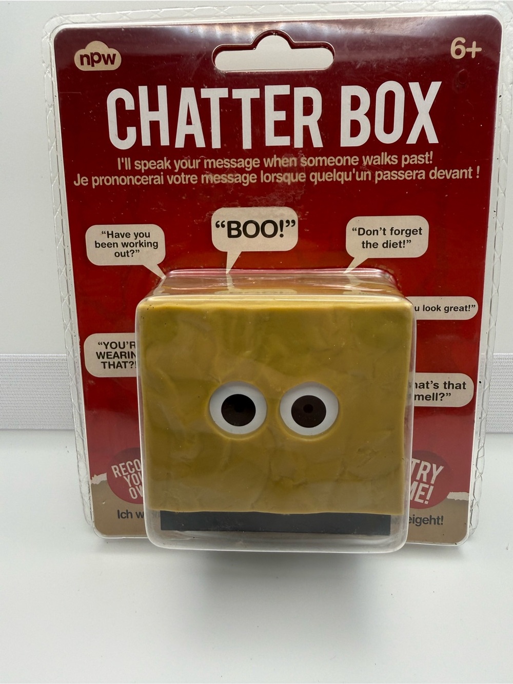 npw Chatterbox - Voice Recording Message Machine Prank  Gag